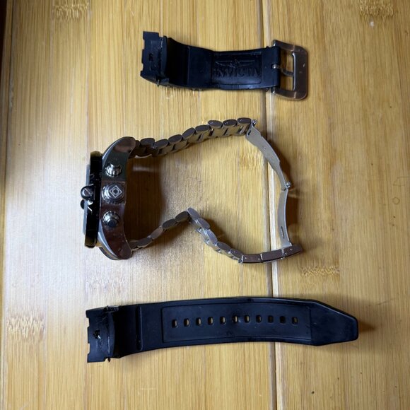 Invicta Pro Diver SCUBA Men Model #23696 Black/Stainless Steel, 50mm - Picture 4 of 5